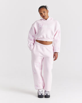 Onyx Oversized Joggers - Pink