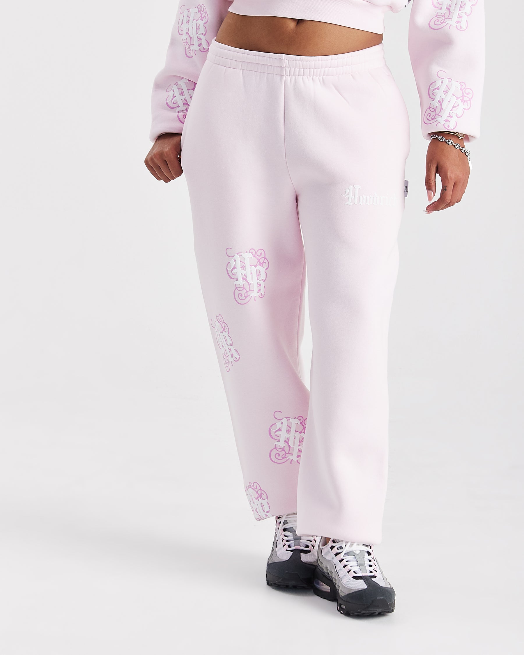 Onyx Oversized Joggers - Pink