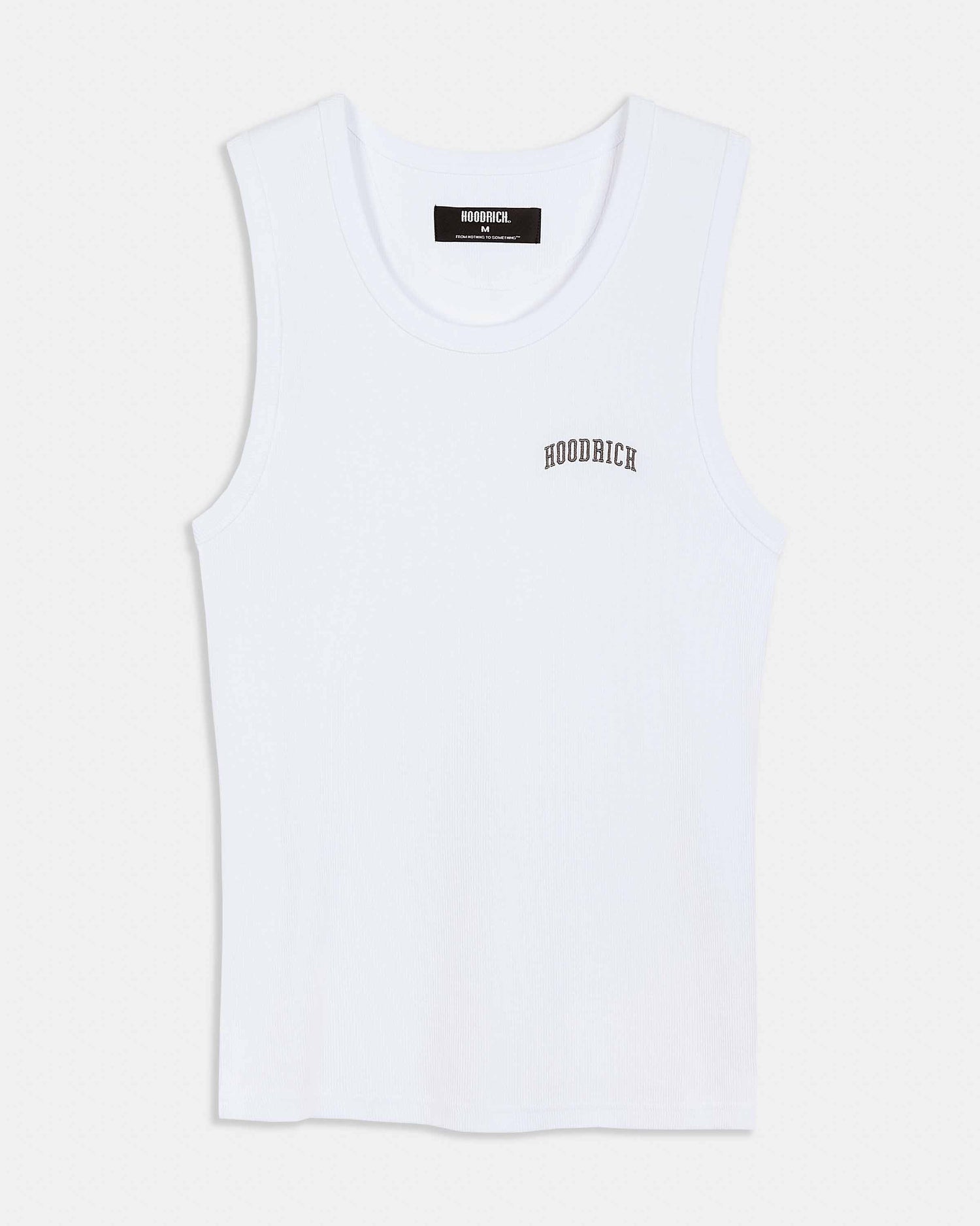 Varsite Ribbed Vest - White/Grey