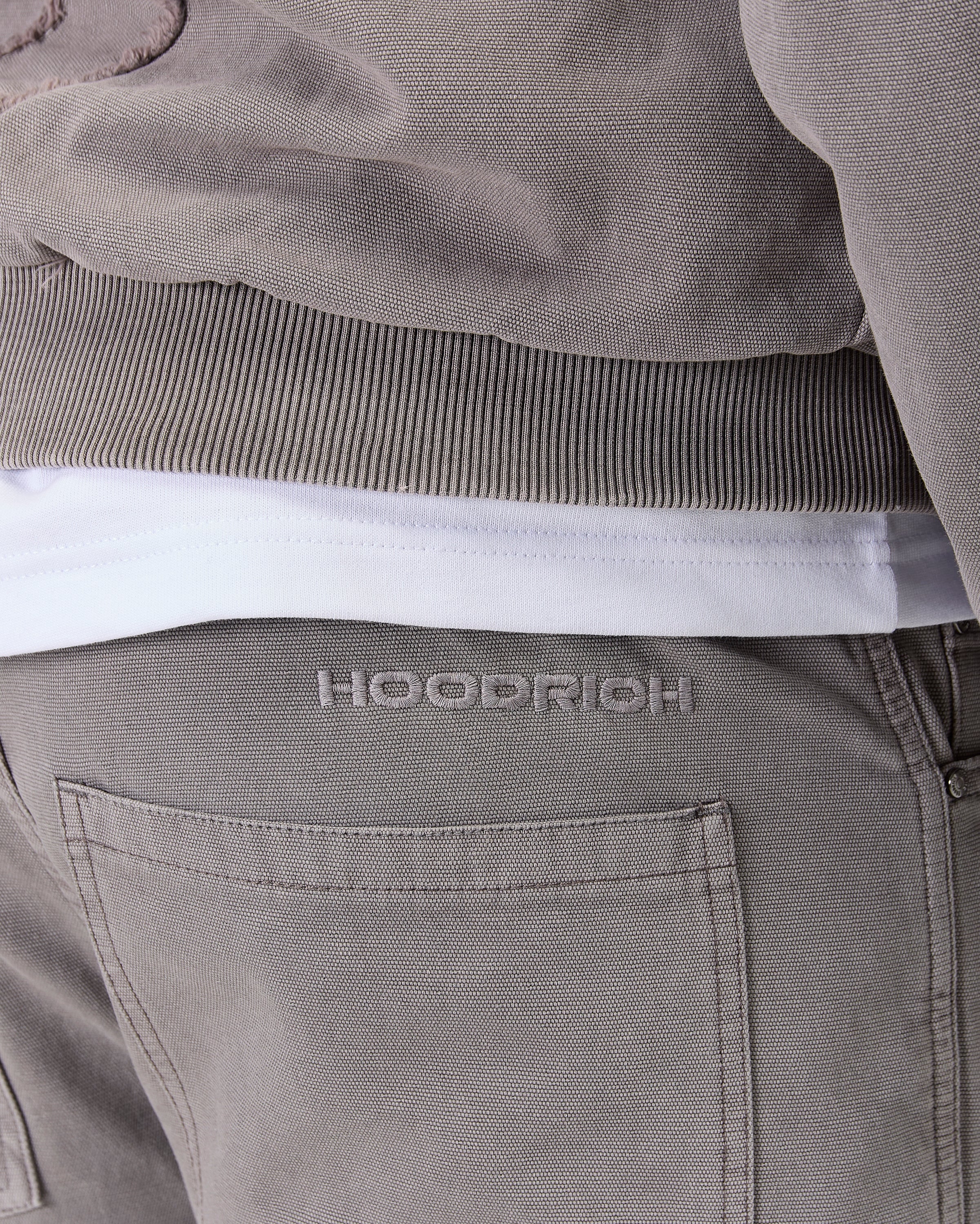 The Winner's Circle Carpenter Canvas Pant - Grey