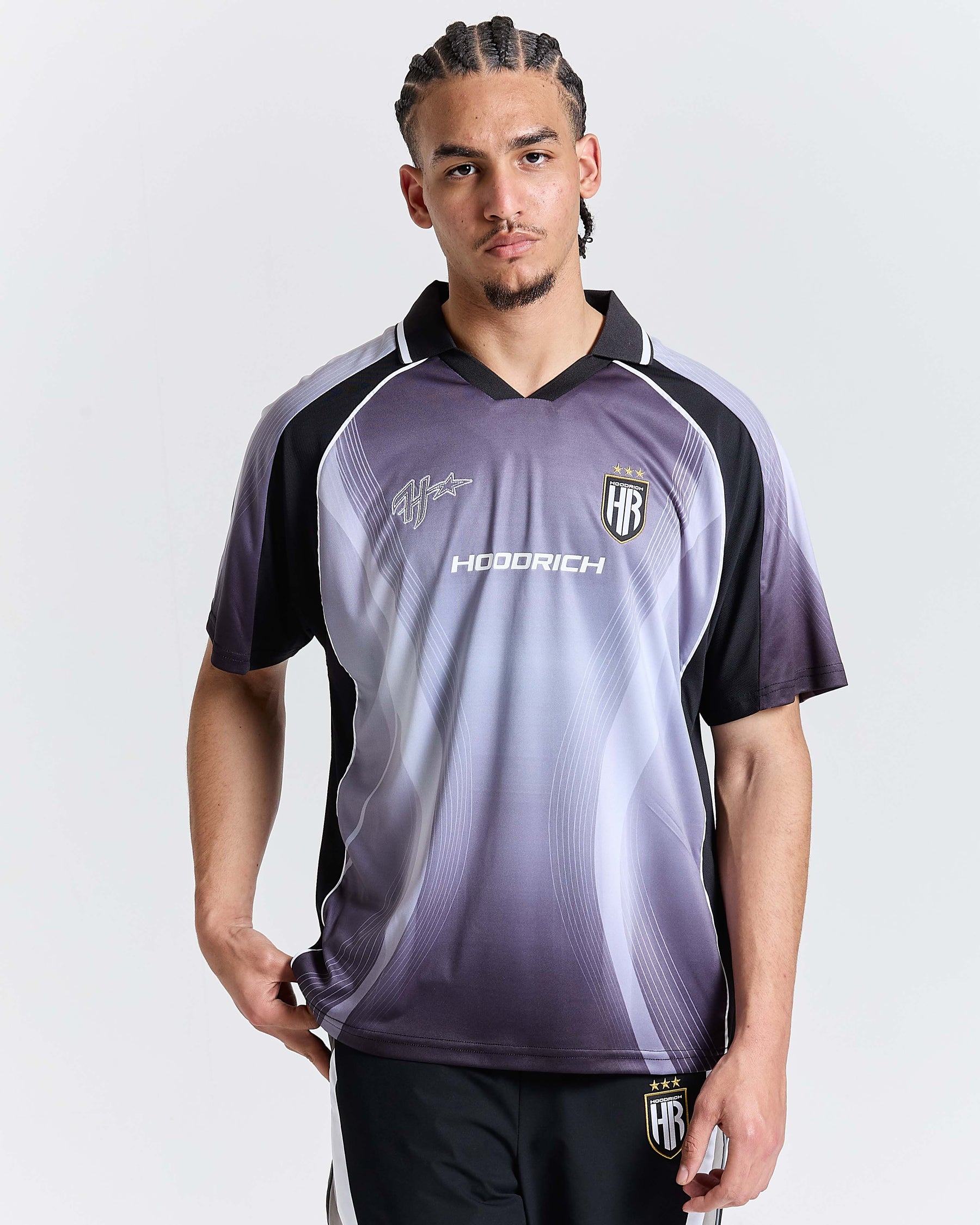 Glide Home Football Kit Shirt - Black