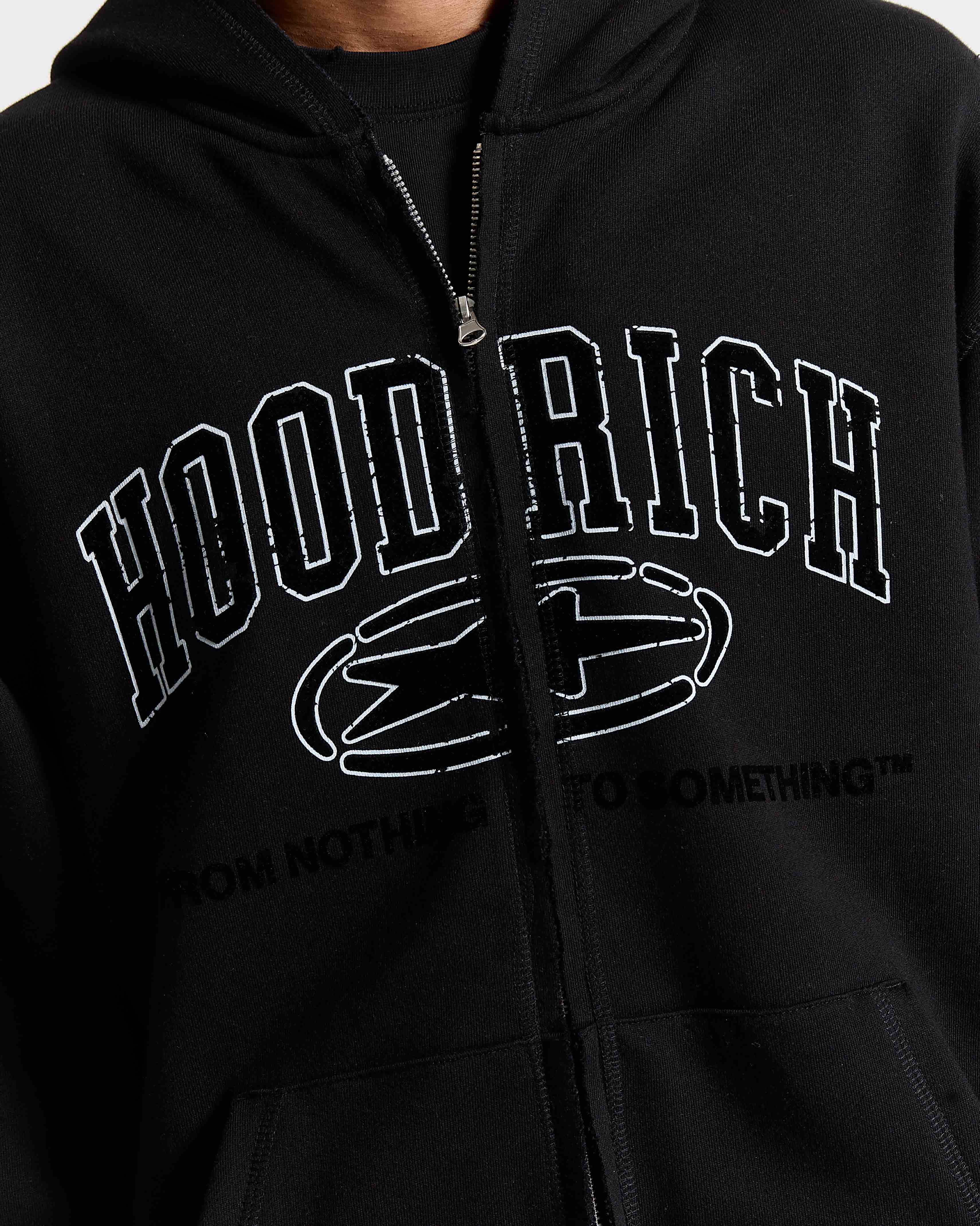 Men's Fray Full Tracksuit - Black