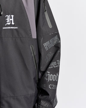 Chroma Shell Jacket - Black/White