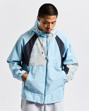 Chroma Shell Jacket - Blue/White