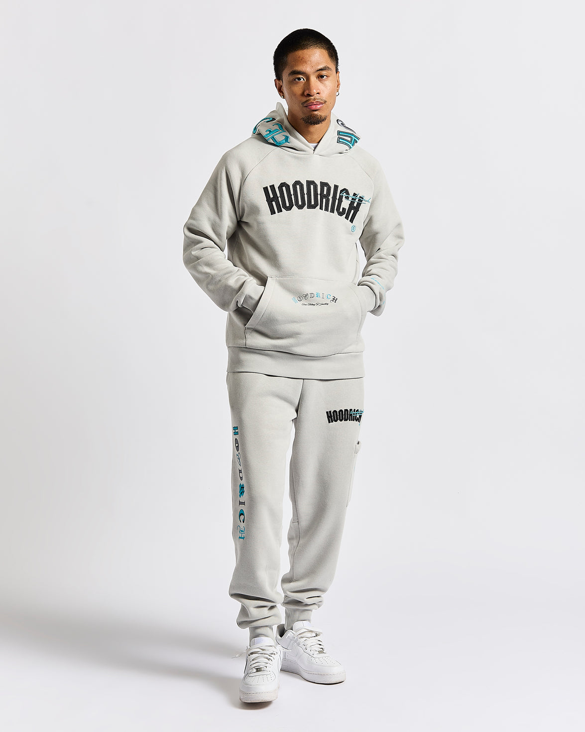 Heat Jogger - Light Grey/Black/Blue