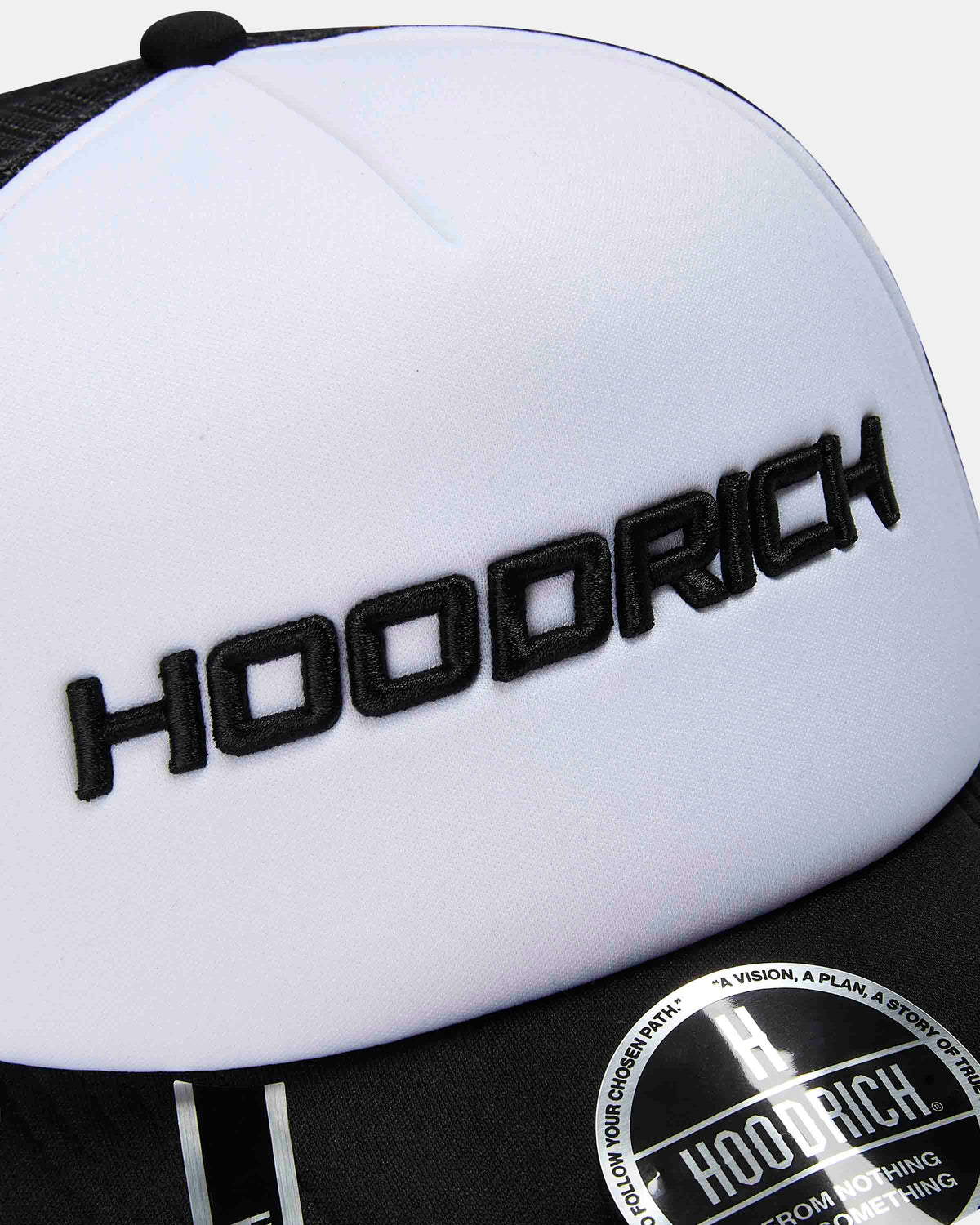 Ghost Trucker Cap - White/Black
