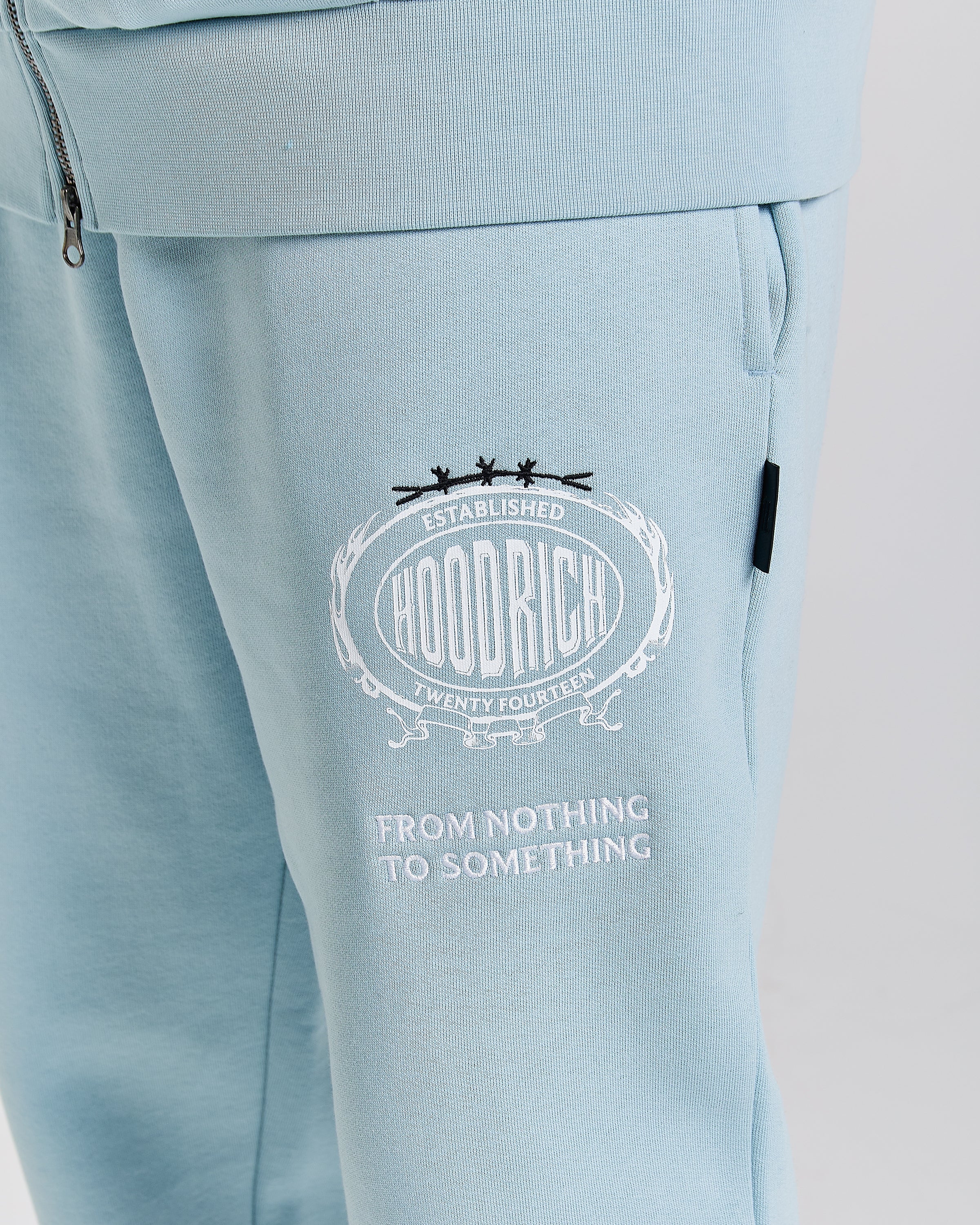 Noir Oversized Jogger - Blue/White