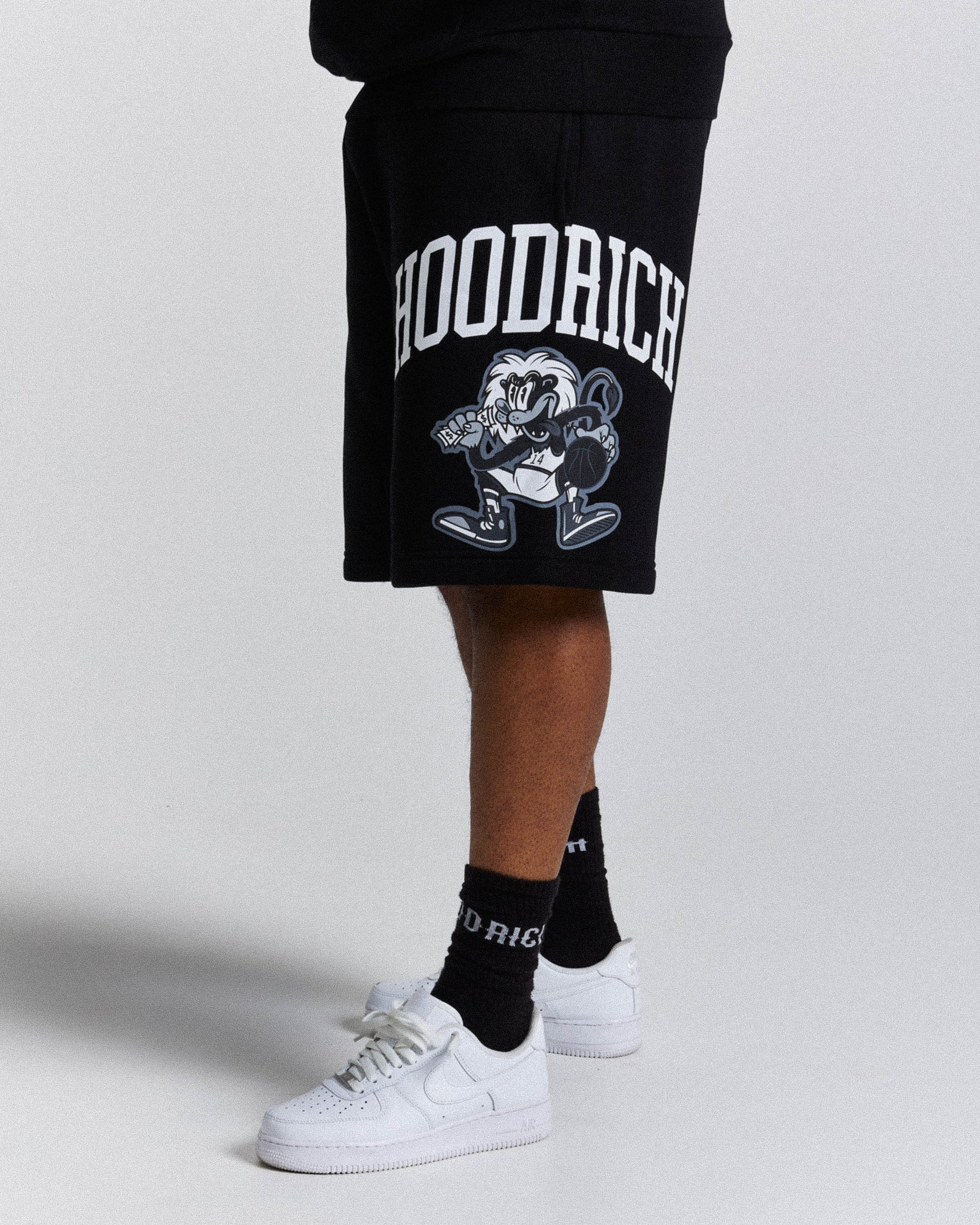 Menace Shorts - Black/White/Grey