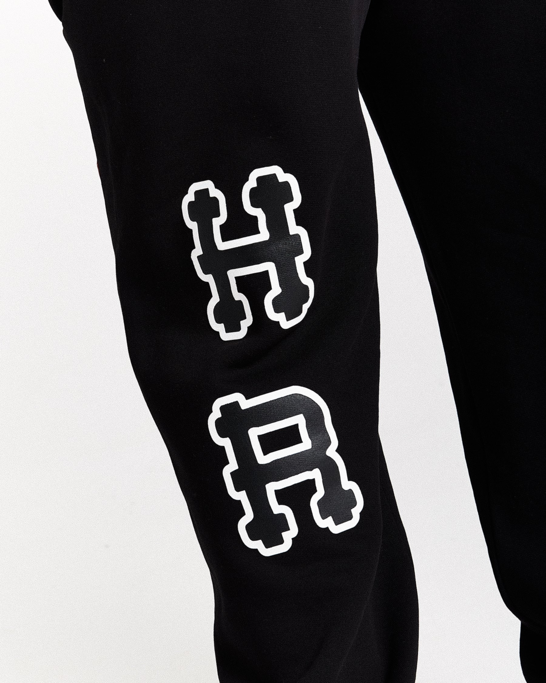 Loony Oversized Joggers - Black/White