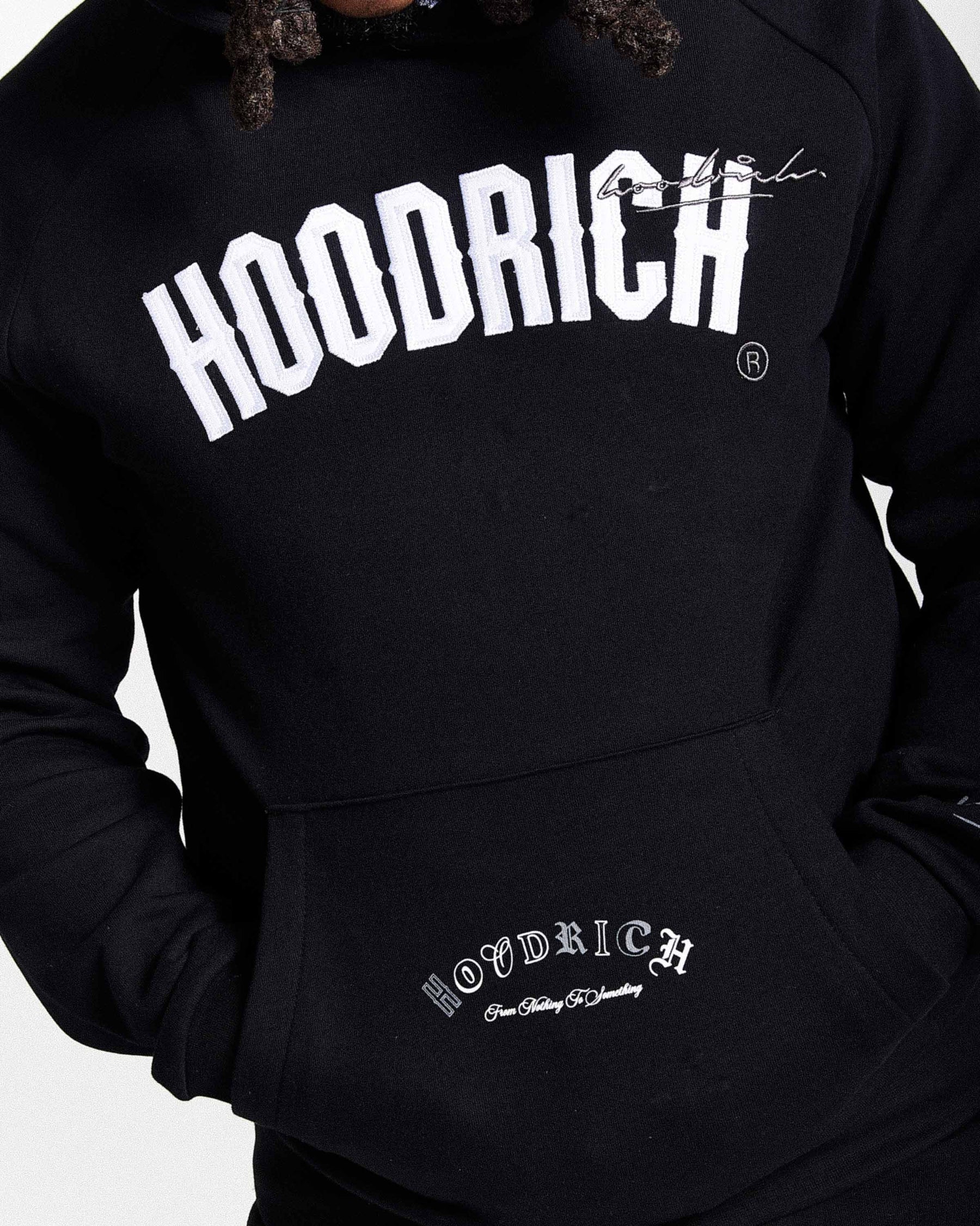 Stature Hoodie - Black/White/Grey