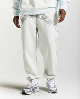 Inkline Oversized Joggers - Grey/White