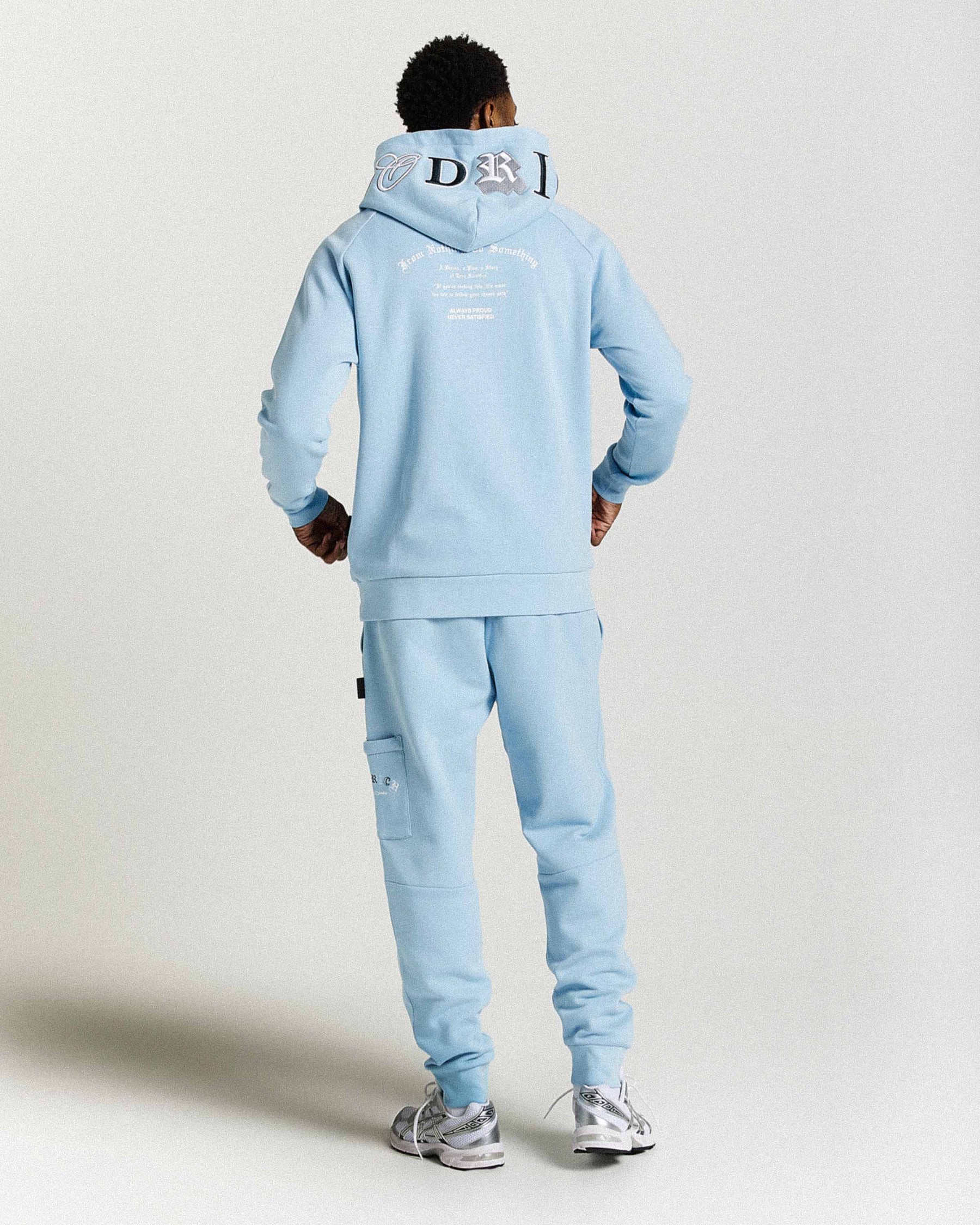 Heat Hoodie - Blue/White