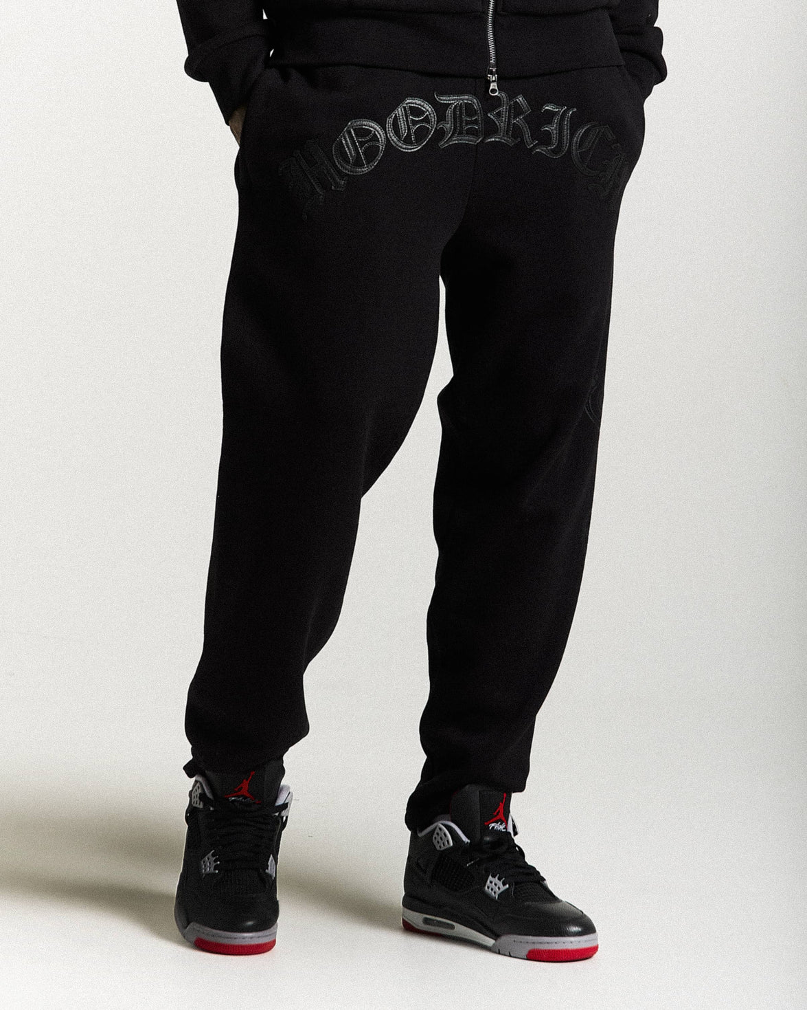 Inkline Oversized Joggers - Black