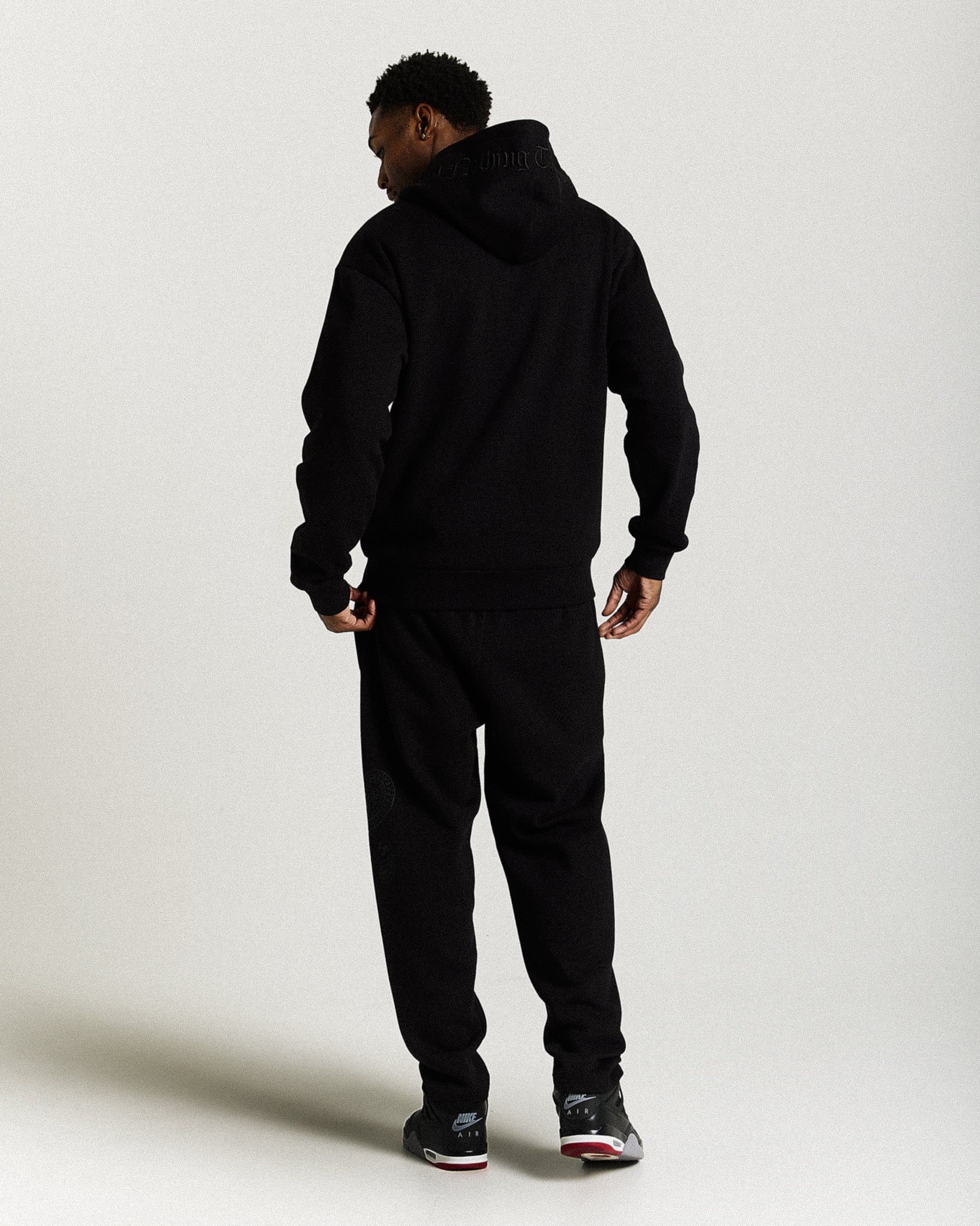 Inkline Oversized Joggers - Black