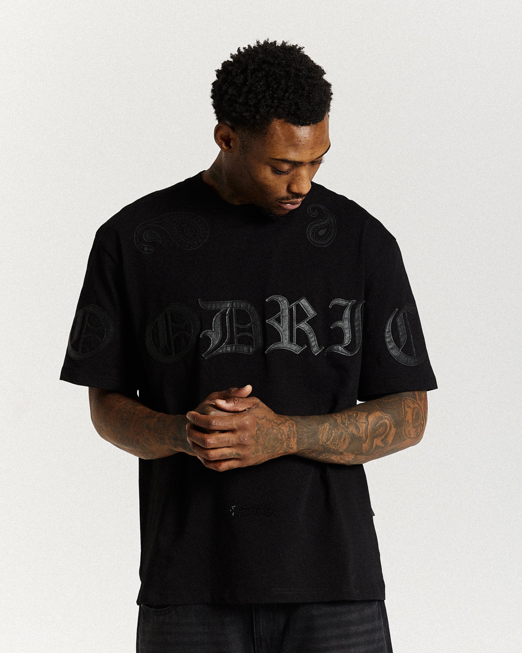 Inkline Oversized T-Shirt - Black