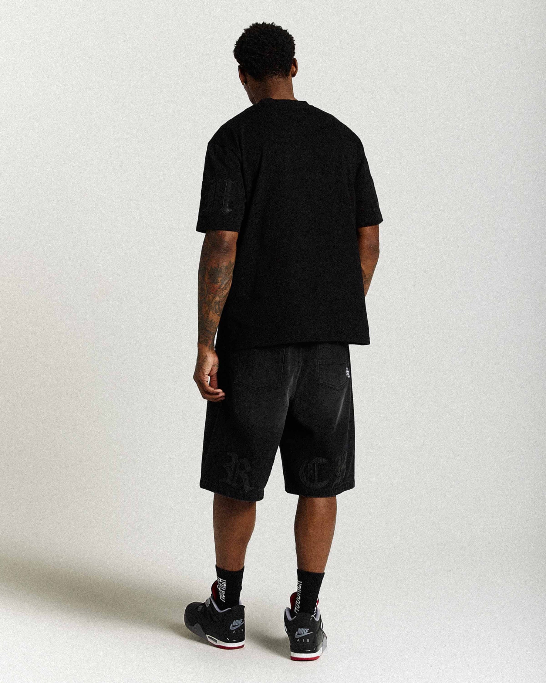 Inkline Oversized Joggers - Black