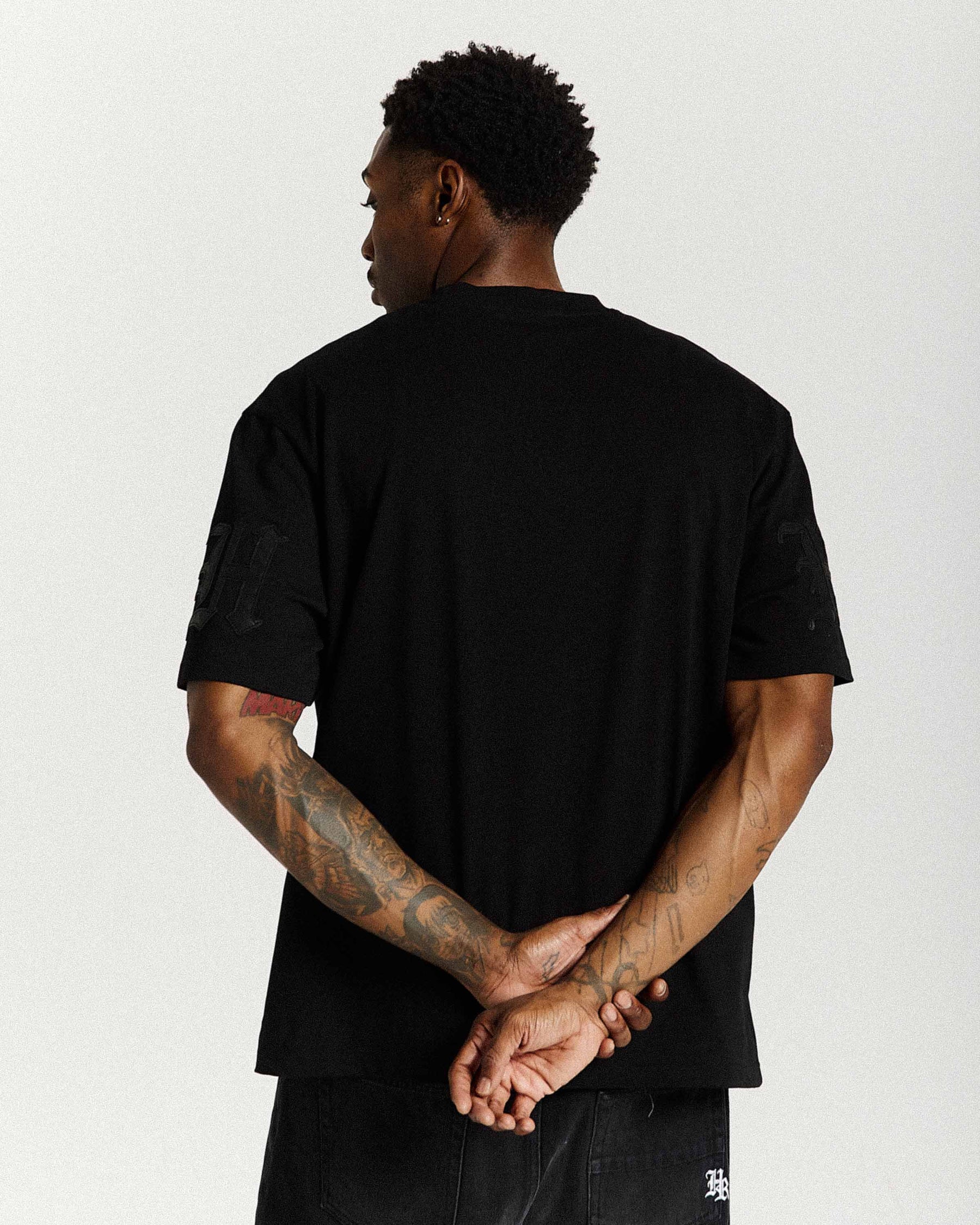 Inkline Oversized Joggers - Black