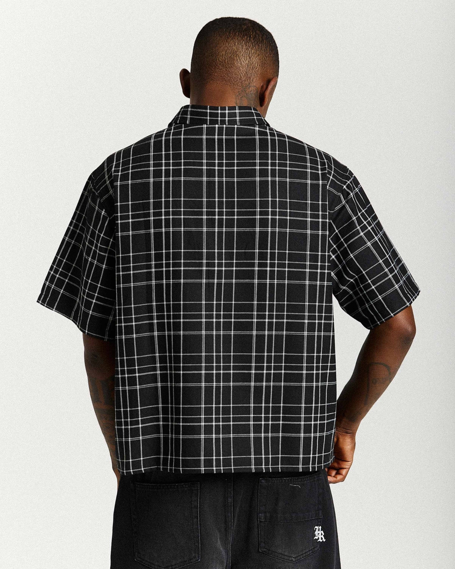 Rito Oversized Shirt - Black/White