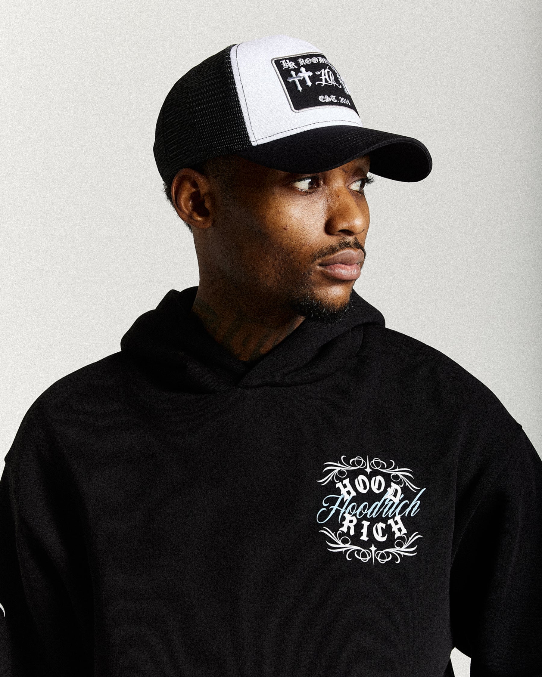 Legacy Trucker Cap - Black/White