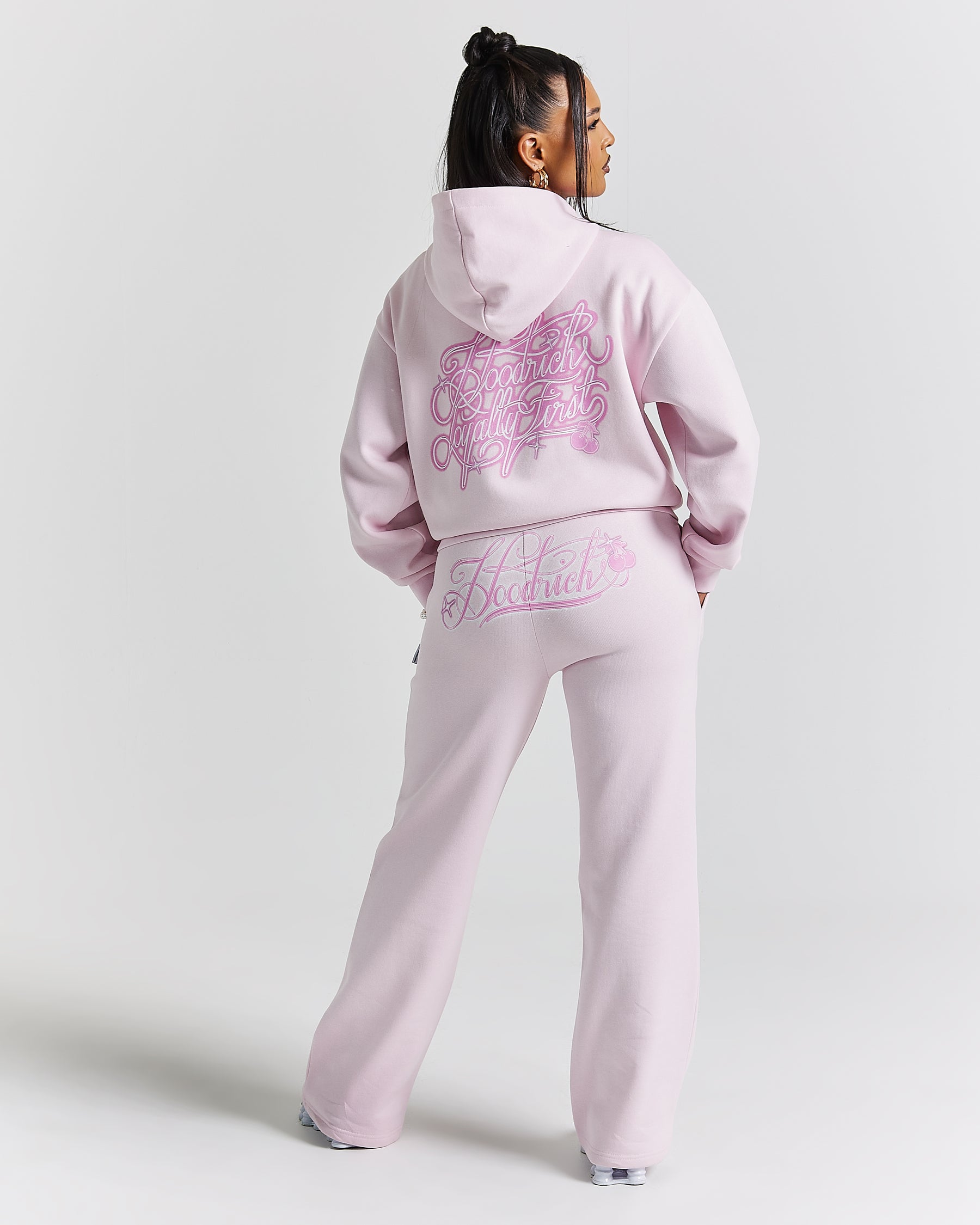 Finesse Zip Hoodie - Pinks/Rhinestone
