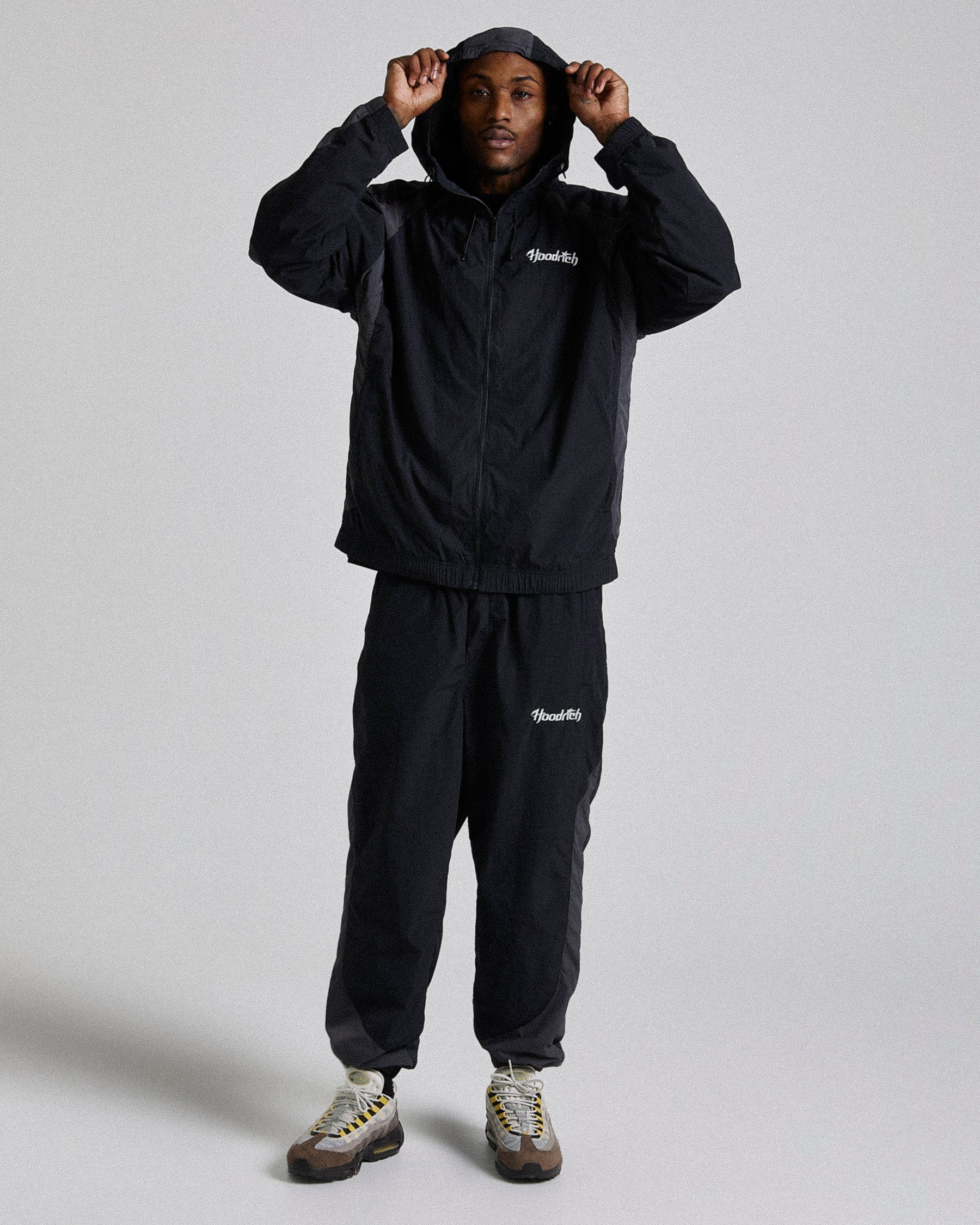 Galaxy Woven Pant - Black/Grey/White