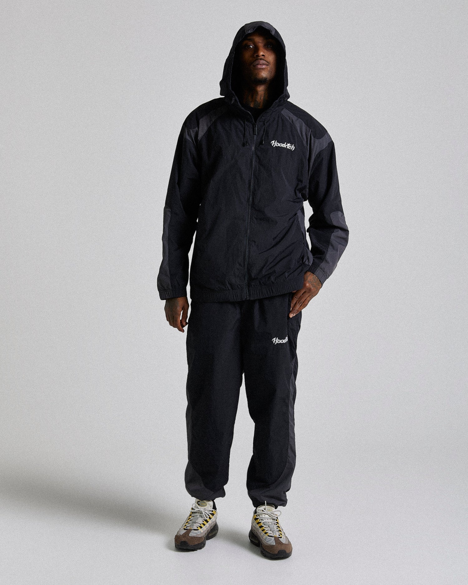 Galaxy Woven Pant - Black/Grey/White