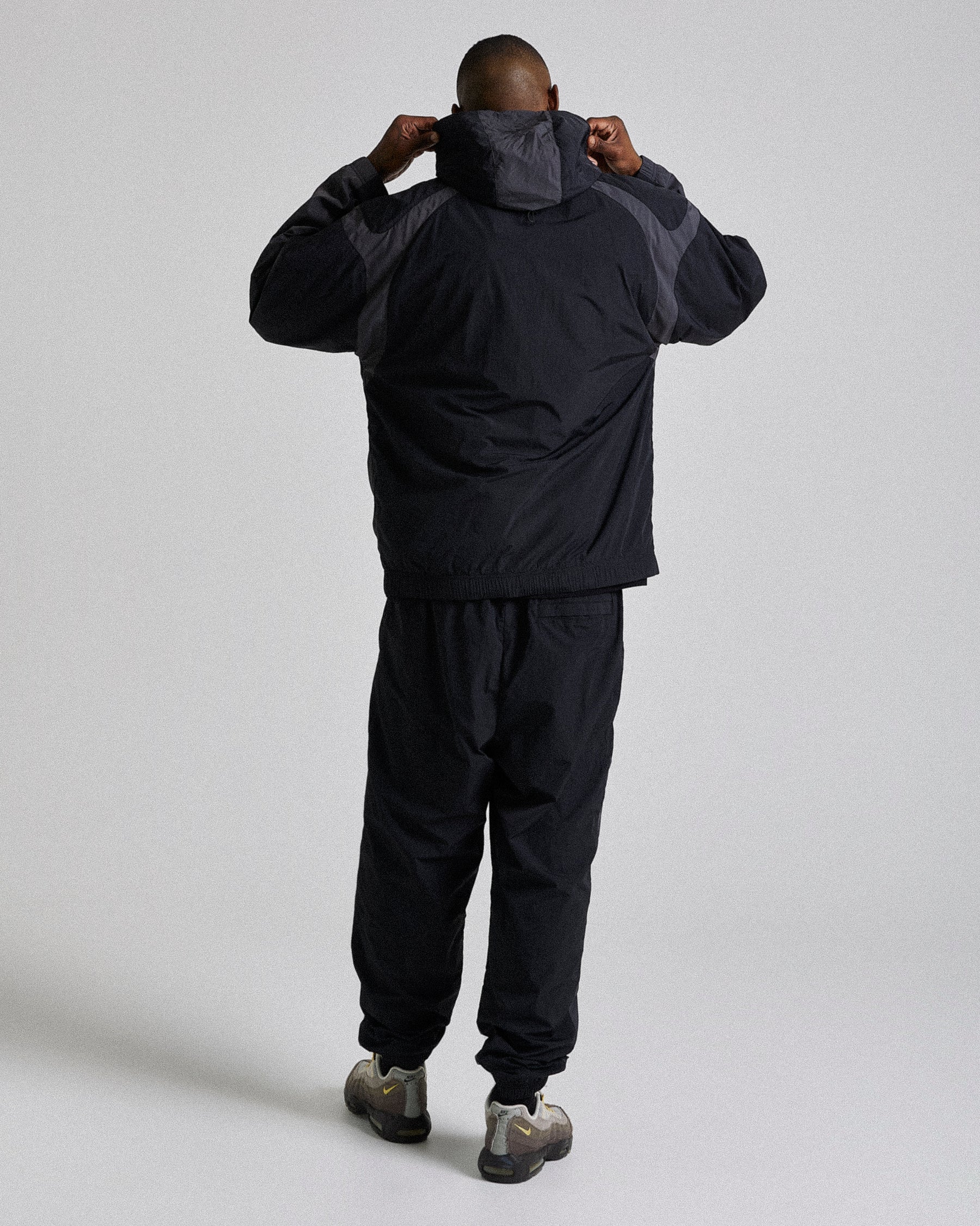 Galaxy Woven Jacket - Black/Grey/White