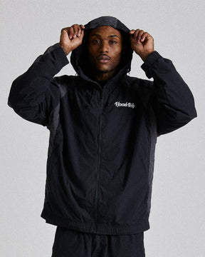 Galaxy Woven Jacket - Black/Grey/White